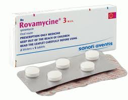 Thuốc Rovamycine
