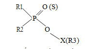 Cấu trúc phân tử phospho hữu cơ