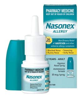 Nasonex - Thuốc nước xịt mũi trị viêm mũi dị ứng