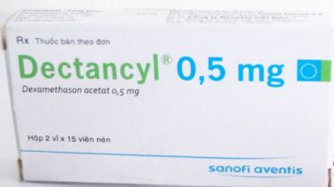 Thuốc Dectancyl 0,5mg – Dexaméthasone acétate